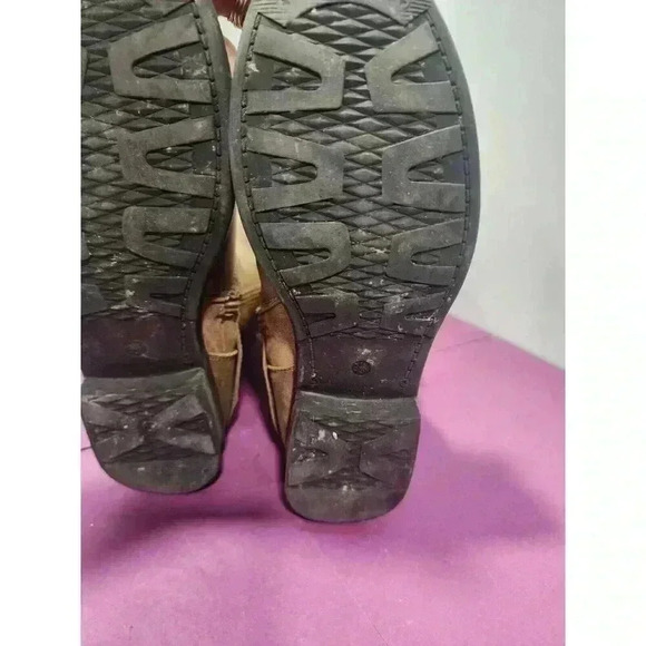 Women's Chelsea Moreland Brown High Riding Boots Size 8.5 M - Picture 5 of 6